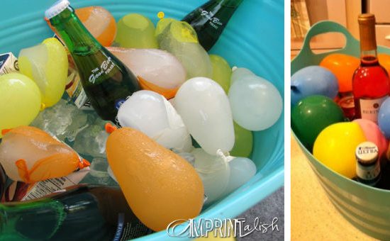 Παγάκια σε Μπαλόνι για να κρατήσετε τα ποτά σας κρύα το καλοκαίρι