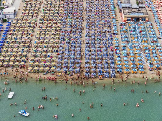 Οι παραλίες της Αδριατικής από ψηλά.