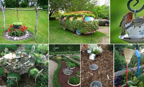 26 εμπνευσμένες και δημιουργικές ιδέες κήπου