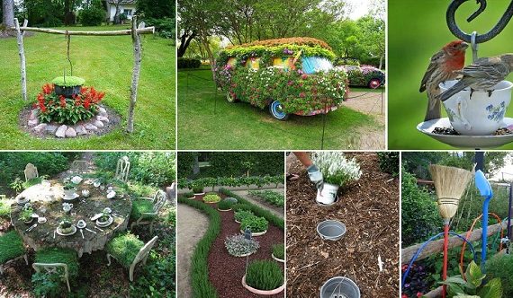 26 εμπνευσμένες και δημιουργικές ιδέες κήπου