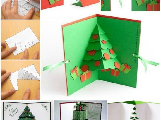 Φτιάξτε μόνοι σας την δική σας 3d χριστουγεννιάτική κάρτα