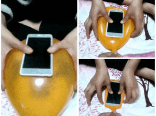 Μετατρέψτε ένα μπαλόνι σε μια υπέροχη θήκη για smartphone