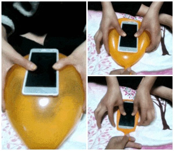Μετατρέψτε ένα μπαλόνι σε μια υπέροχη θήκη για smartphone