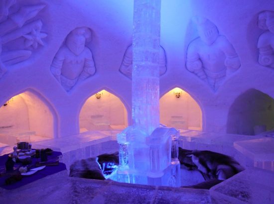 Ξενοδοχεία από πάγο. Η φύση σε συνεργασία με τον άνθρωπο