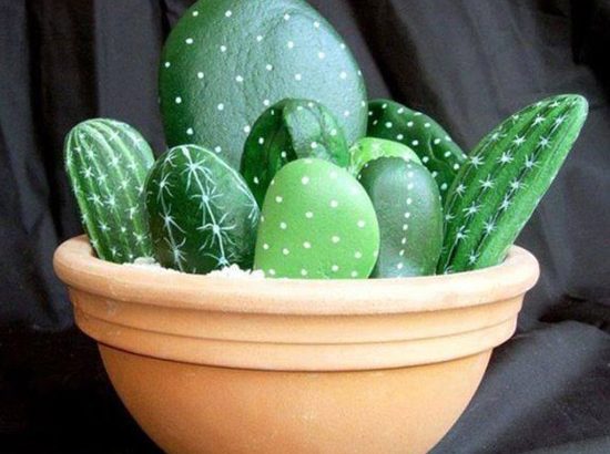 Πέτρες που μετατρέπονται σε κάκτους