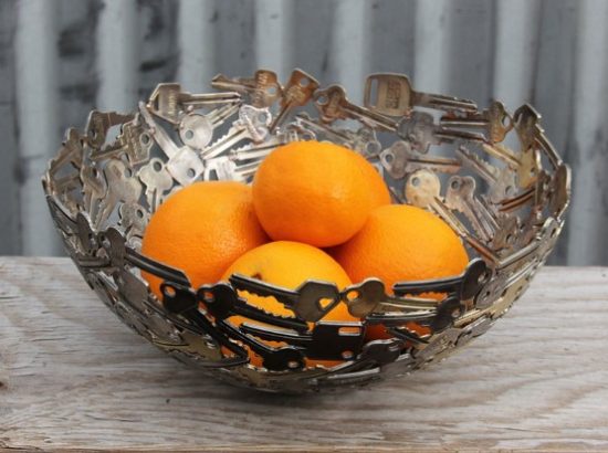 Ανακυκλώστε παλιά κλειδιά και νομίσματα