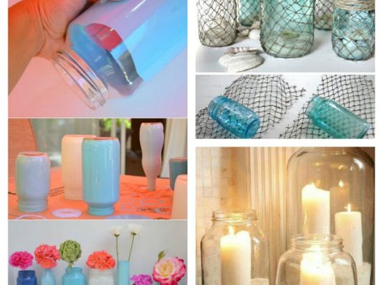 Διακοσμήστε γυάλινα μπουκάλια και βάζα με στυλ – 20 καταπληκτικές ιδέες