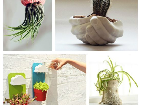 20 Δημιουργικές γλάστρες που θα διακοσμήσουν πρωτότυπα κάθε χώρο