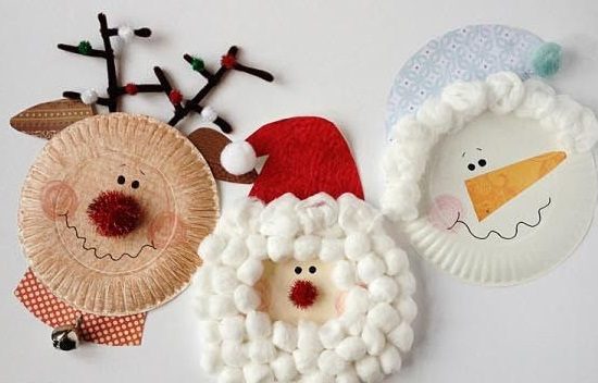 Τα πιο όμορφα Χριστουγεννιάτικα έργα τέχνης με χάρτινα πιάτα για τα παιδιά. – DIY Χριστουγεννιάτικες ιδέες