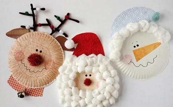Τα πιο όμορφα Χριστουγεννιάτικα έργα τέχνης με χάρτινα πιάτα για τα παιδιά. – DIY Χριστουγεννιάτικες ιδέες