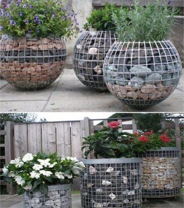 Συρματοκιβώτια 27 απίθανες ιδέες σε φωτογραφίες