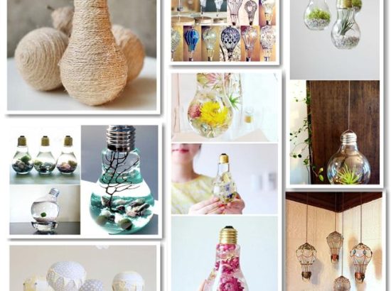 Τι μπορείτε να κάνετε με μια παλιά λάμπα: 15 απίθανες ιδέες για διακόσμηση στο σπίτι