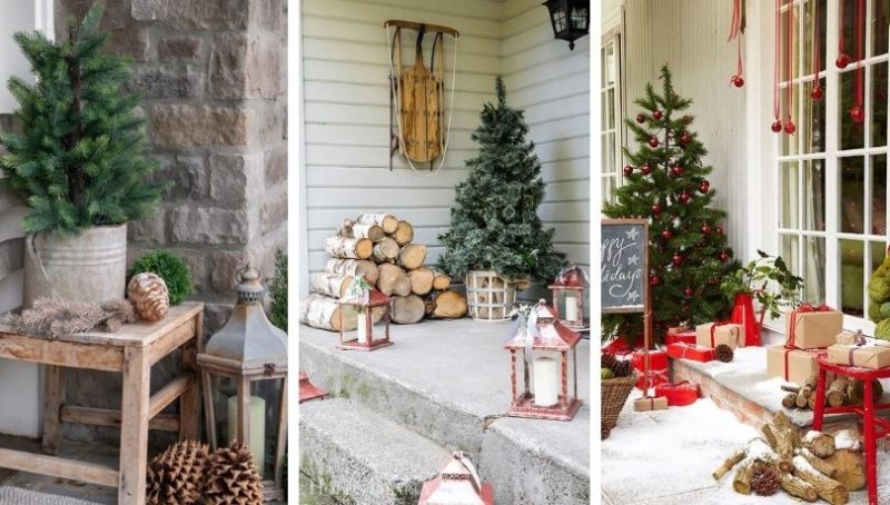 30 Απίθανες ρουστίκ ιδέες Χριστουγεννιάτικης διακόσμησης για εξωτερικούς χώρους