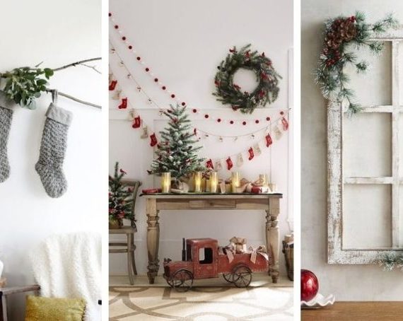 32 Ιδέες άψογης Χριστουγεννιάτικης διακόσμησης τοίχου