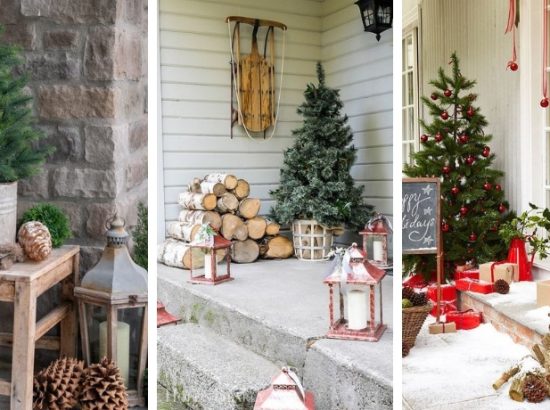 30 Απίθανες ρουστίκ ιδέες Χριστουγεννιάτικης διακόσμησης για εξωτερικούς χώρους