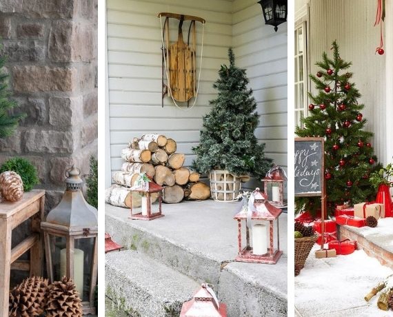 30 Απίθανες ρουστίκ ιδέες Χριστουγεννιάτικης διακόσμησης για εξωτερικούς χώρους