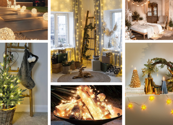 Χριστουγεννιάτικα λαμπάκια: 30 ιδέες για ένα αστραφτερό σόου στο σπίτι σας