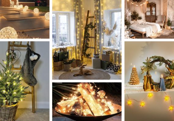 Χριστουγεννιάτικα λαμπάκια: 30 ιδέες για ένα αστραφτερό σόου στο σπίτι σας