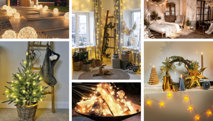 Χριστουγεννιάτικα λαμπάκια: 30 ιδέες για ένα αστραφτερό σόου στο σπίτι σας
