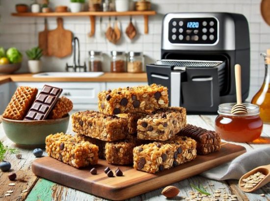 Μπάρες Πρωτεΐνης στο Air Fryer για Υγιεινά Σνακ