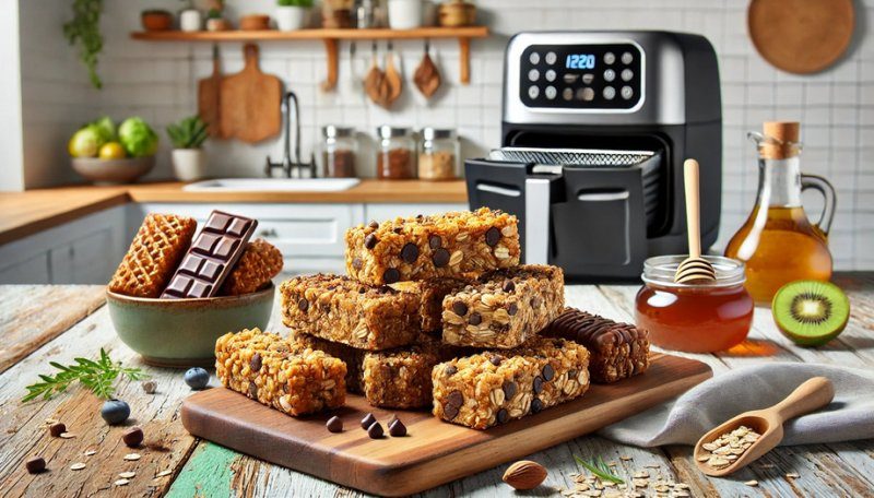 Μπάρες Πρωτεΐνης στο Air Fryer για Υγιεινά Σνακ