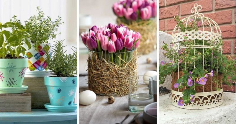 30 Φρέσκες DIY Ιδέες για την Άνοιξη – Ανανεώστε τον Χώρο σας Δημιουργικά
