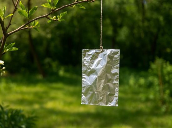 Κρεμάστε το αλουμινόχαρτο σε ένα κλαδί και δείτε το μαγικό αποτέλεσμα!