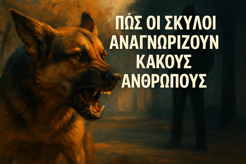 Πώς οι Σκύλοι Αναγνωρίζουν Κακούς Ανθρώπους – Σημάδια και Συμπεριφορές