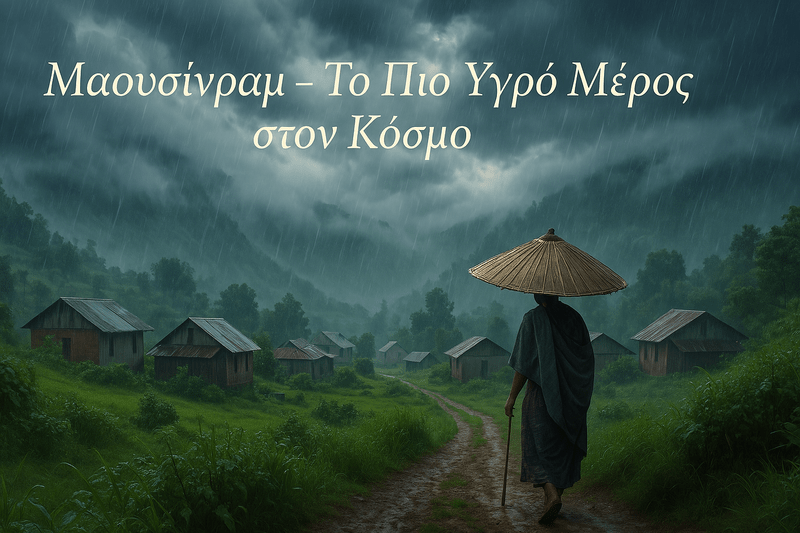 Μαουσίνραμ, Μεγκαλάγια: Το Πιο Υγρό Μέρος στον Κόσμο | Το Χωριό των Νεφών στην Ανατολική Ινδία