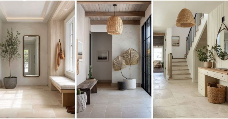 Μινιμαλιστική Είσοδος Χωριάτικου στυλ: Σύγχρονες Ιδέες με Ζεστή Αισθητική