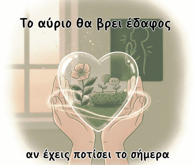 Μαθήματα Ζωής: τίποτα δε φεύγει μέχρι να μας διδάξει αυτό που χρειάζεται να μάθουμε